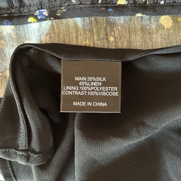 Aje Zoe Black Wildflower Dress - Picture 9 of 9